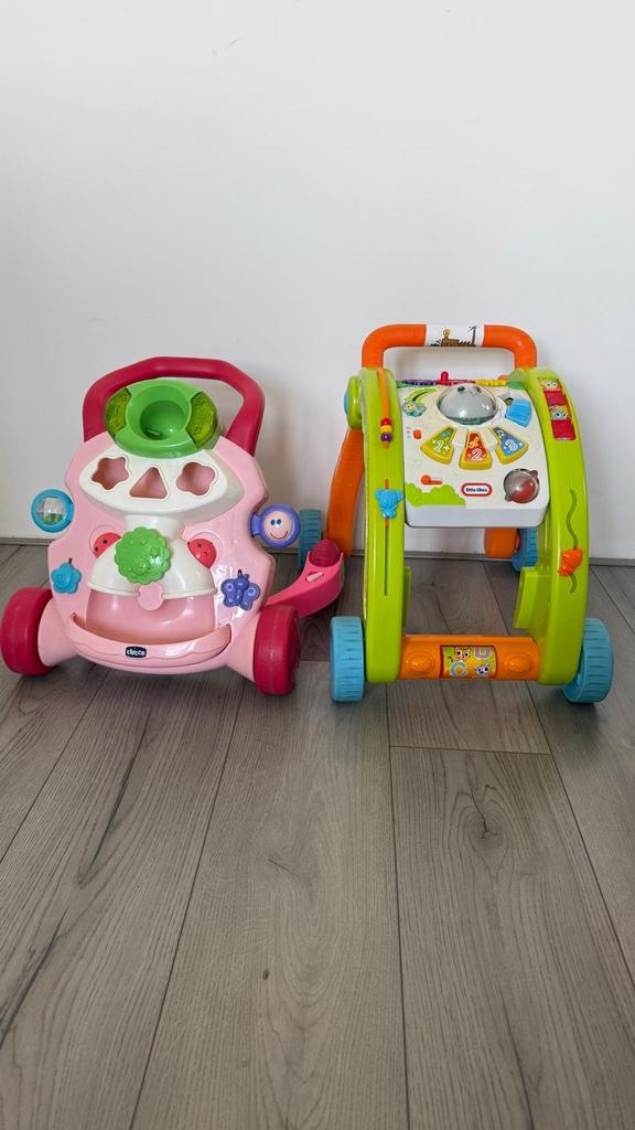 2-in-1 loopwagen. Leren Lopen & Speelplezier!, Kinderen en Baby's, Speelgoed | Babyspeelgoed, Gebruikt, Overige typen, Met licht