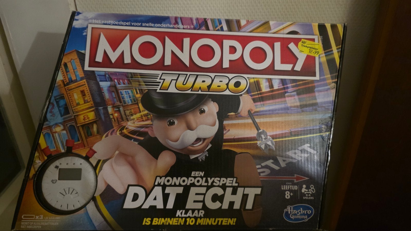 Monopoly Turbo - Het snelle vastgoedspel, nieuw in doos!, Drie of vier spelers, Ophalen of Verzenden, Nieuw, Hasbro Gaming