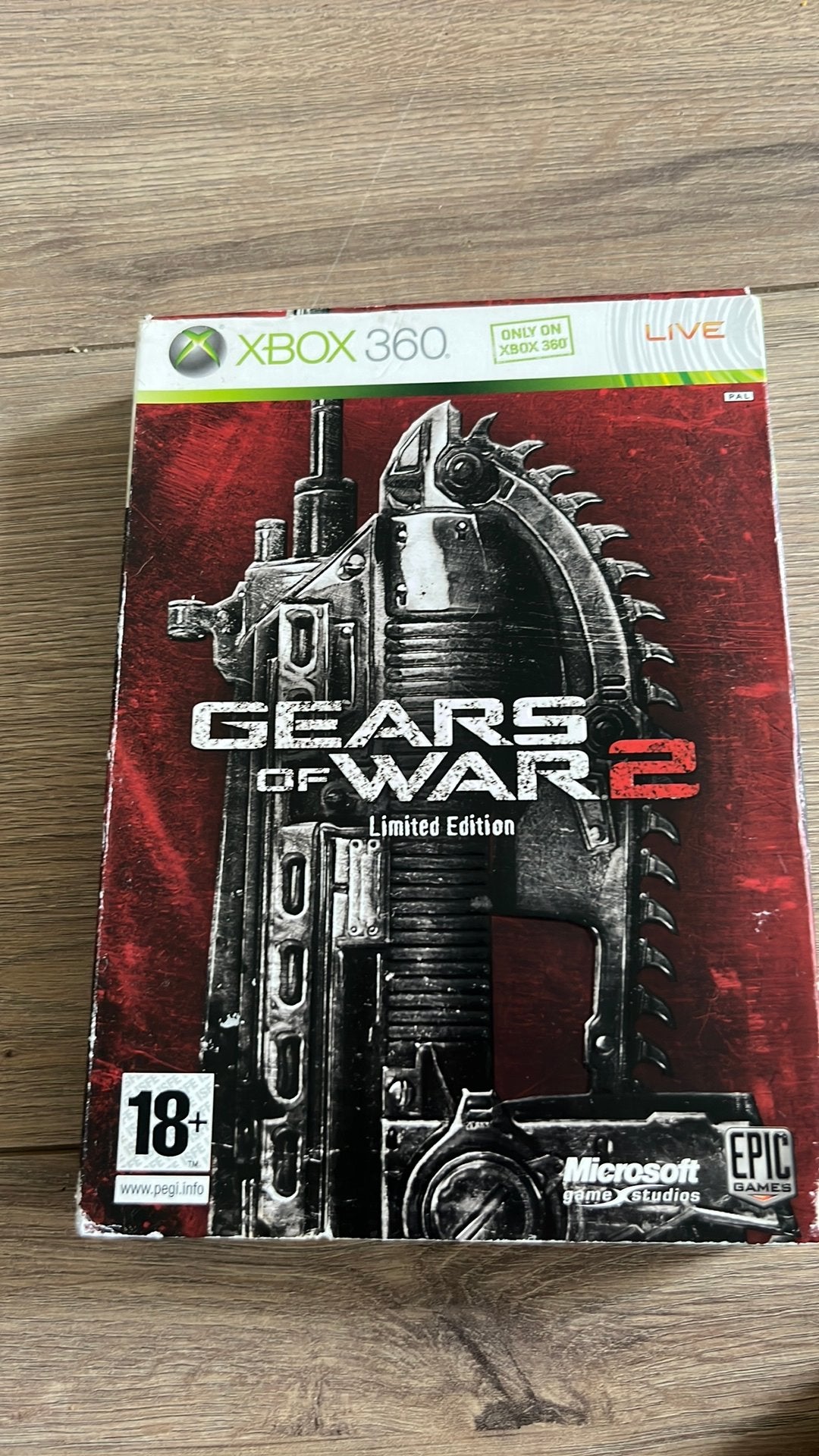 Gears of War 2 Limited Edition, Xbox 360, BE, Vanaf 18 jaar, Shooter, 1 speler, Ophalen of Verzenden