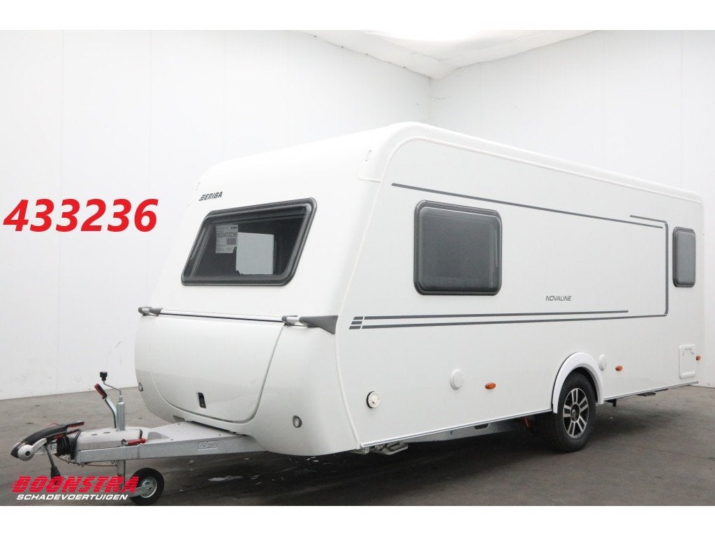 Eriba Novaline 485 Frans bed Rondzit LMV GFK Vloerverwarming, Caravans en Kamperen, Vast bed, Dopplerlaan 4
9207HC  DRACHTEN, NL