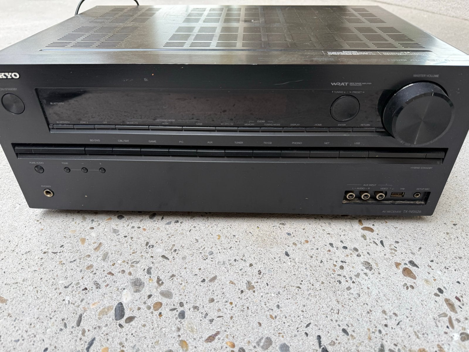 Onkyo TX-NR626 Receiver - Defect/Voor onderdelen, Ophalen of Verzenden, Niet werkend, Onkyo