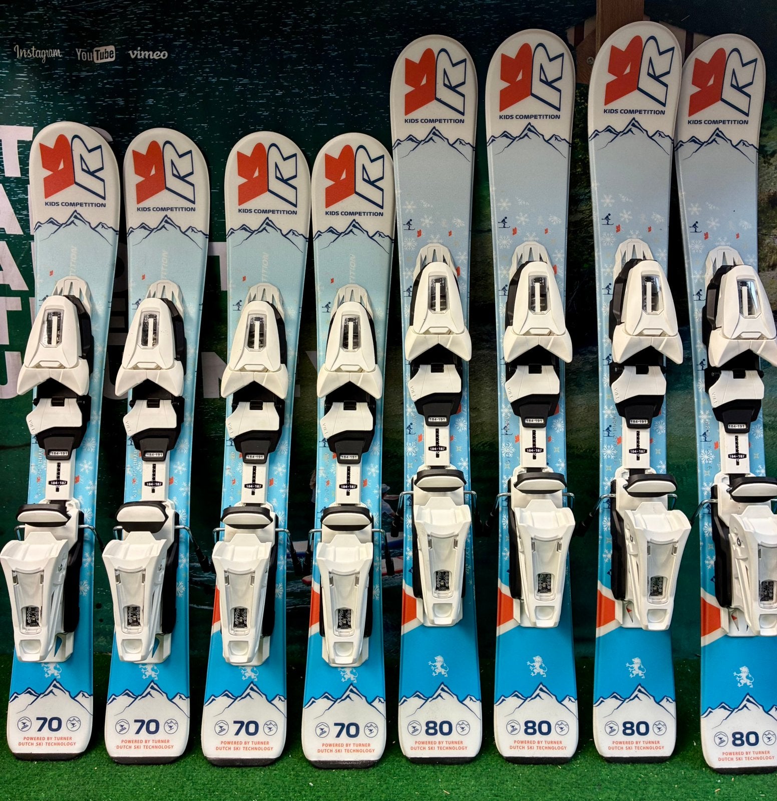 Kinderski’s Turner 70 tm 140 cm, Sport en Fitness, Skiën en Langlaufen, Ophalen of Verzenden, Nieuw, Skiën, Ski's