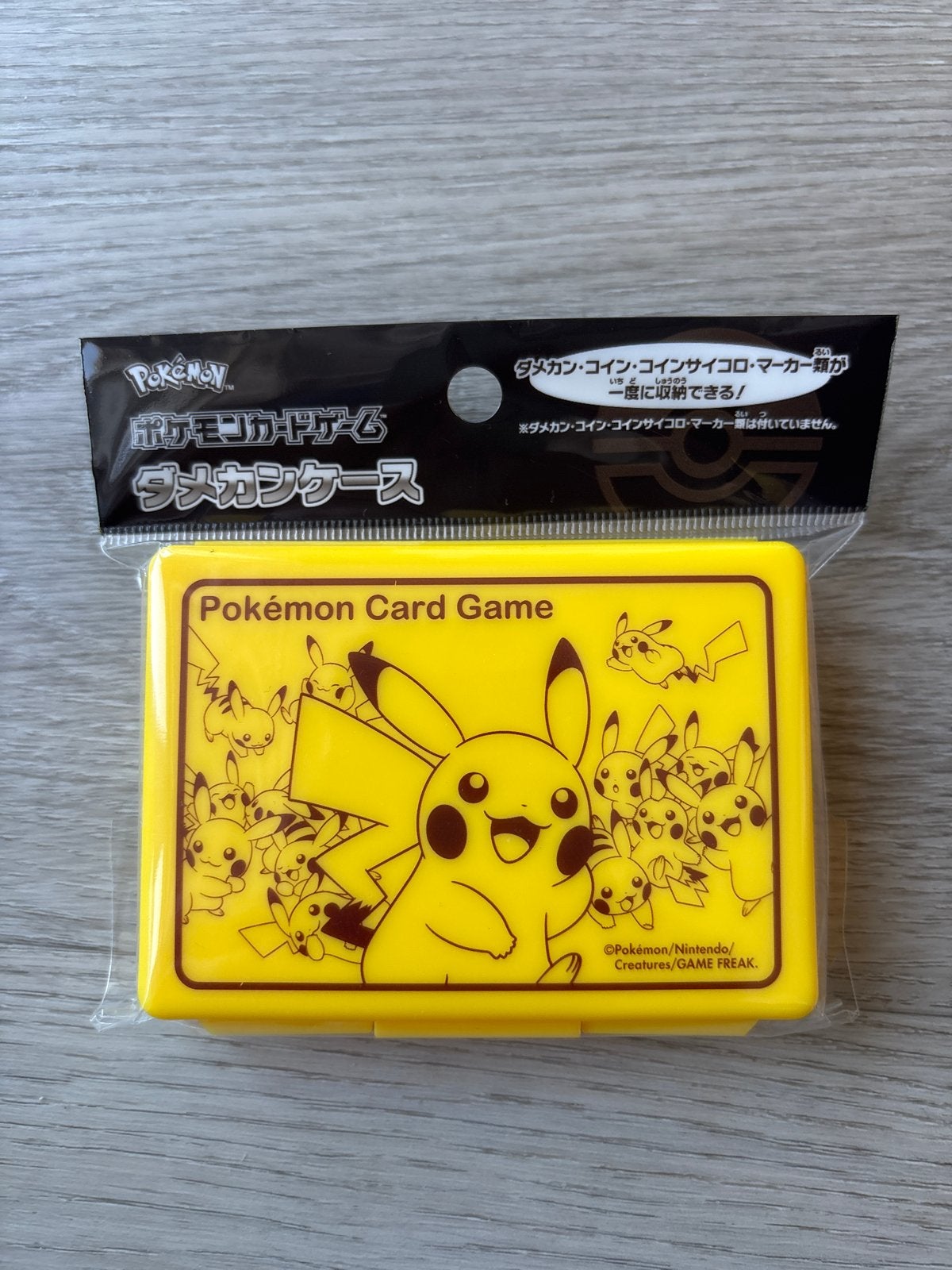 Pokémon Pikachu Card Game Damagakan Case, Ophalen of Verzenden, Nieuw, Overige typen