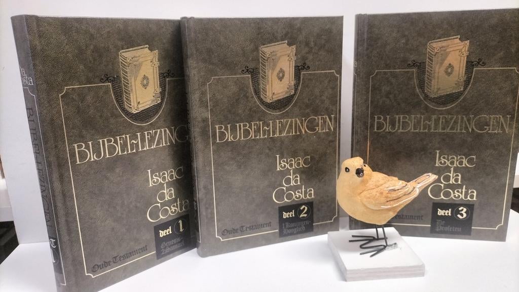 Costa, Isaac da; Bijbellezingen deel 1 tm 3 (OT, Boeken, Ophalen of Verzenden, Gelezen, Christendom | Protestants