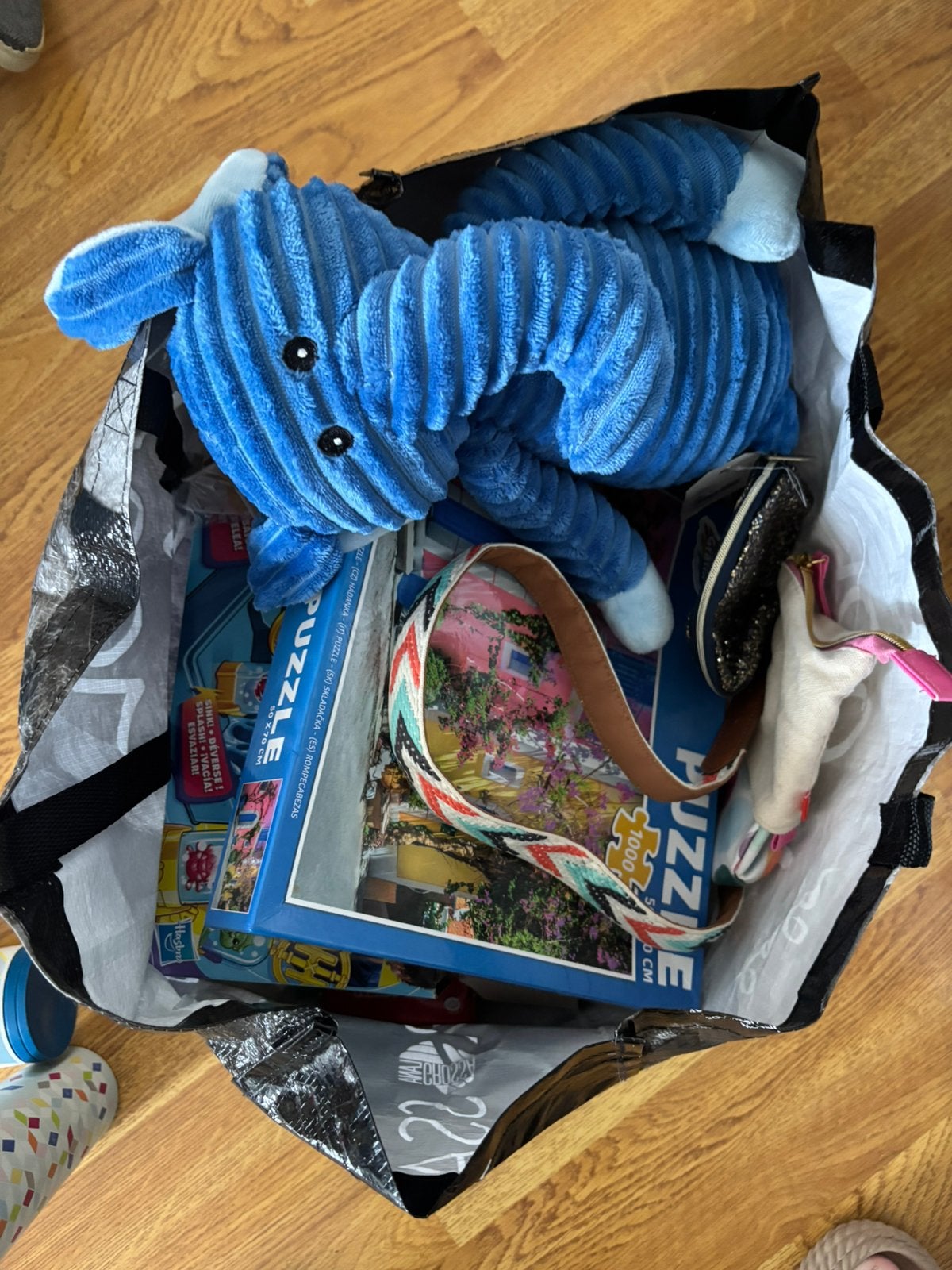 Tas met kinderspullen/cadeautjes, Ophalen of Verzenden, Zo goed als nieuw