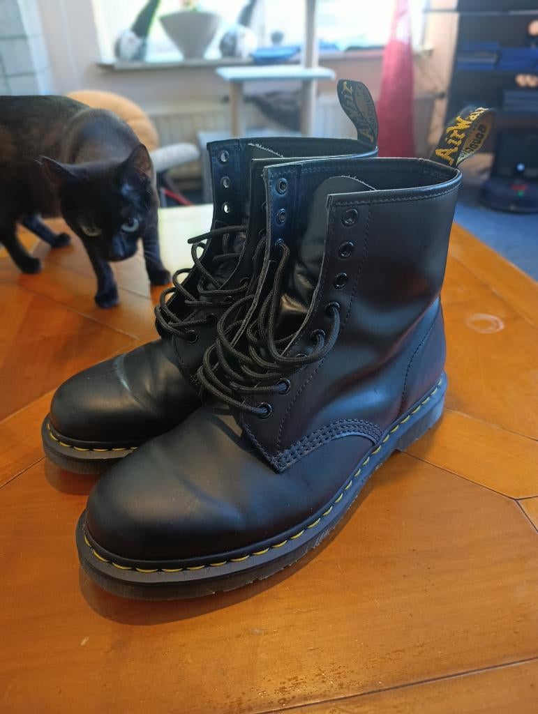 Dr. Martens leren schoenen maat 45 – zo goed als nieuw, Kleding | Heren, Schoenen, Zwart, Boots, Ophalen of Verzenden, Zo goed als nieuw