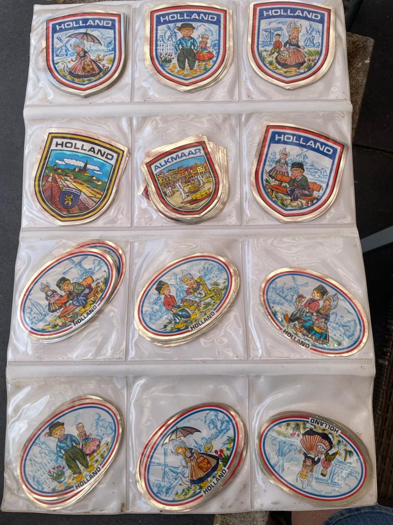 Vintage Holland Souvenir Stickers / Plakplaatjes, Ophalen of Verzenden, Nieuw