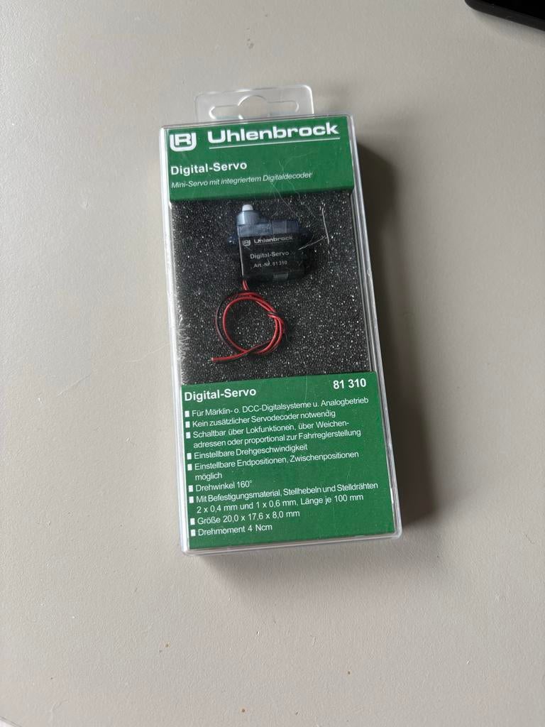 Uhlenbrock Digital-Servo 81310 met decoder, Ophalen of Verzenden, Nieuw, 1:144 of kleiner