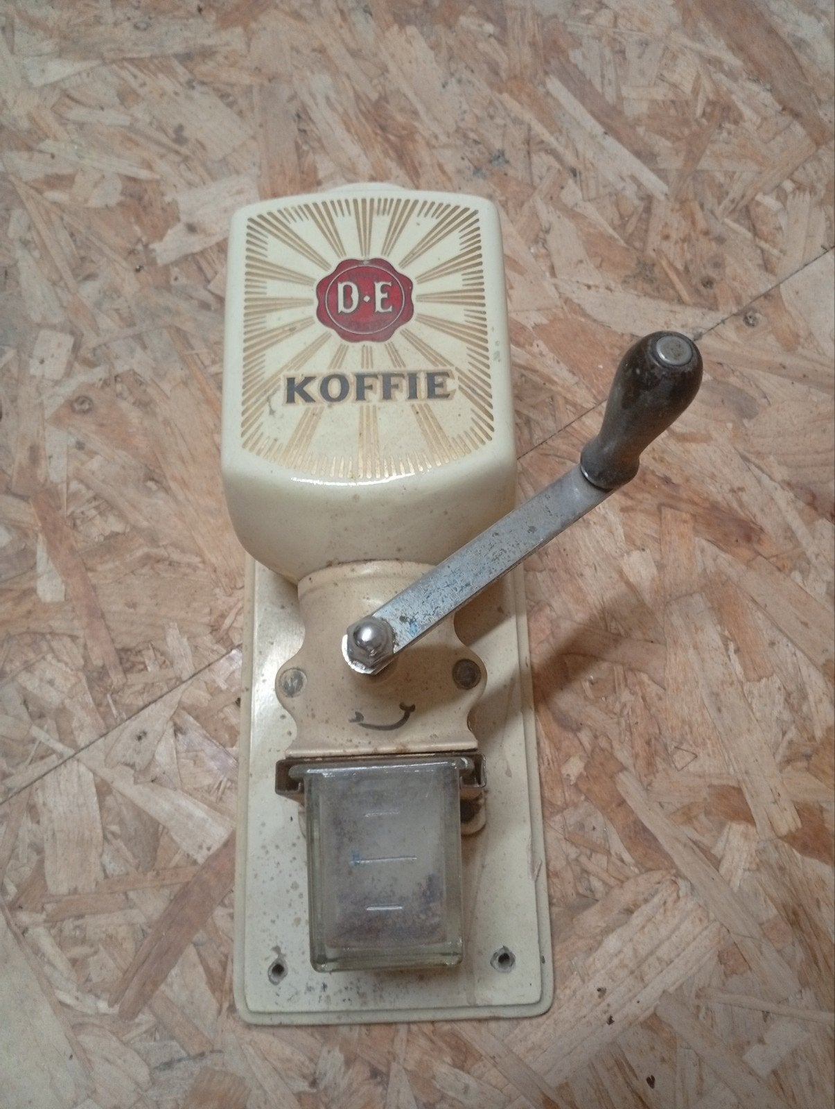 Vintage Douwe Egberts Koffiemolen - Wandmodel, Ophalen of Verzenden