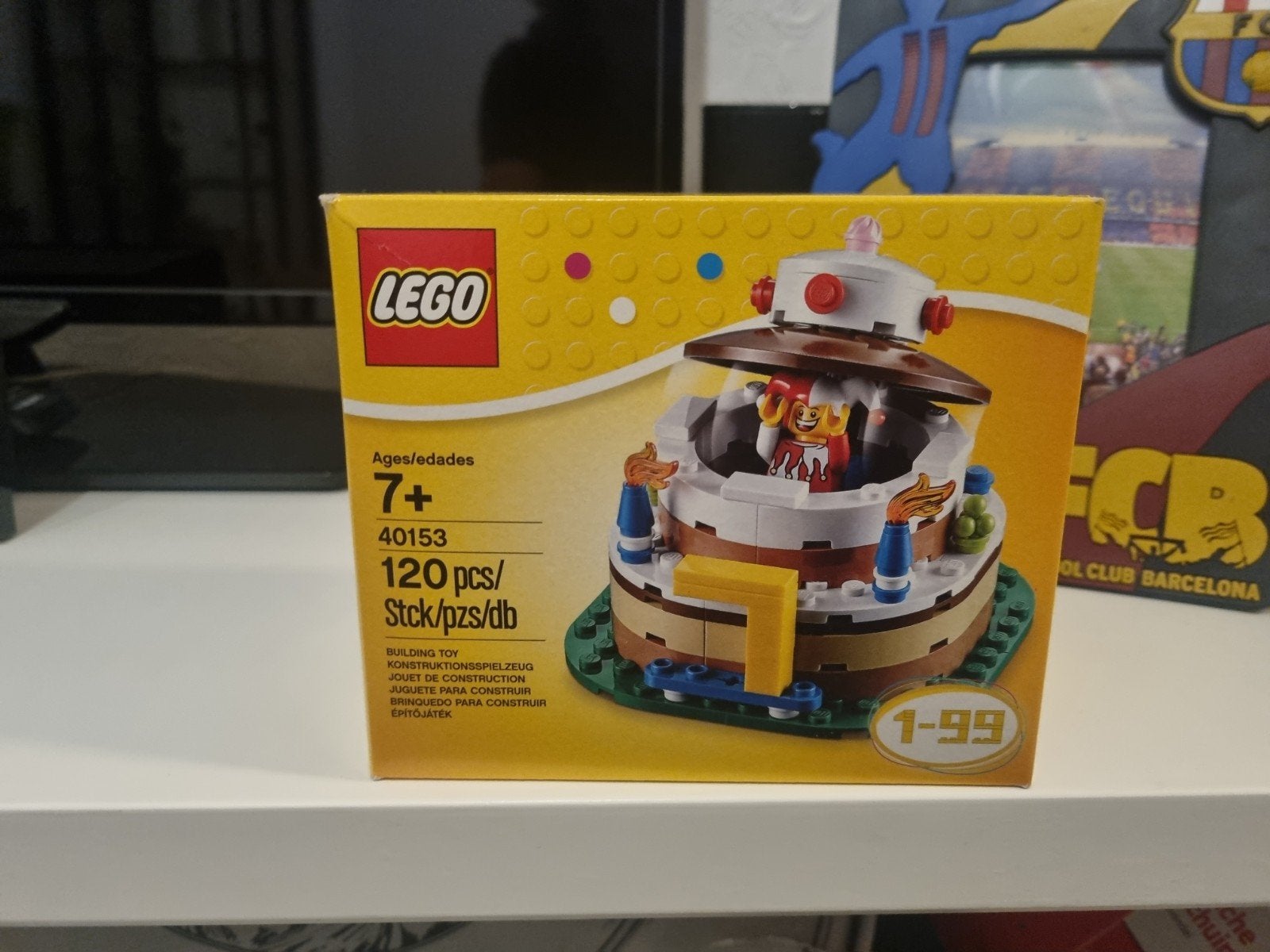 Nieuwe LEGO 40153 Verjaardagstaart Bouwset - 120 Stuks, Ophalen, Nieuw