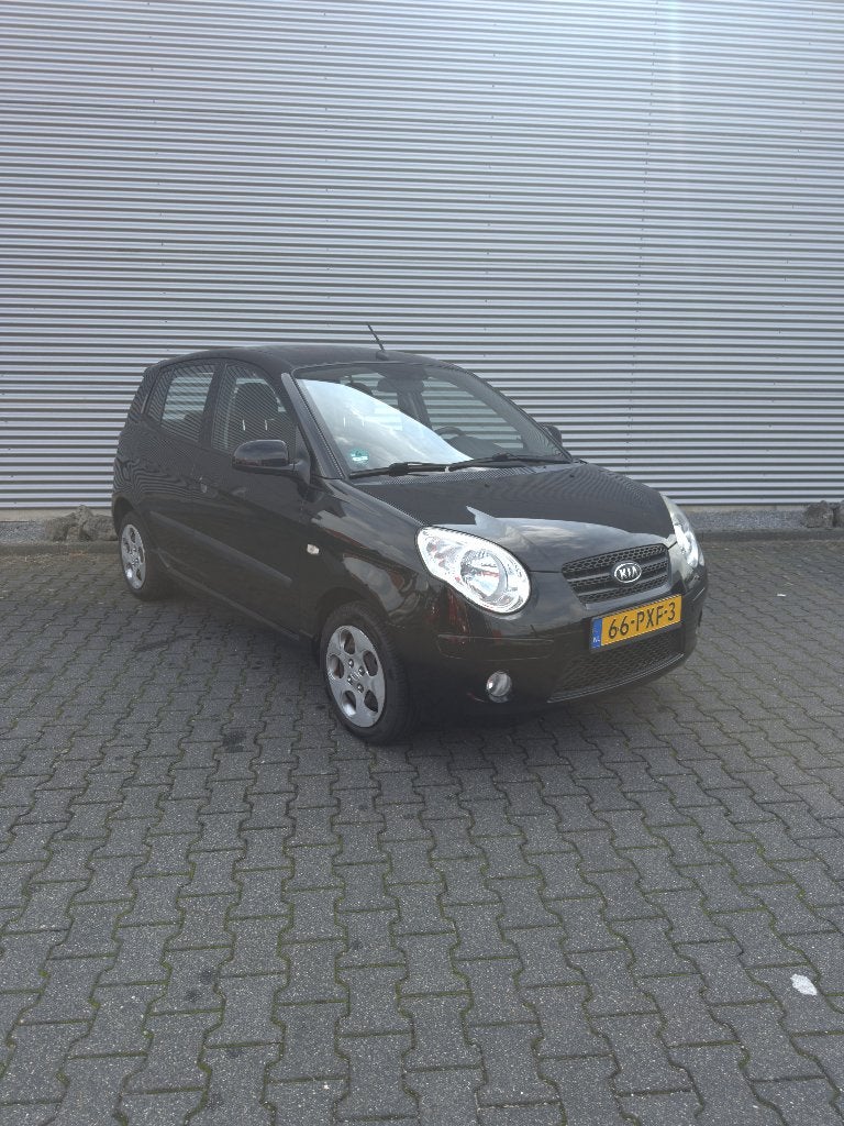 Kia Picanto 1.0 FASE | AIRCO | ONDH | ELEKTR, 4 cilinders, 400 kg, Zwart, Origineel Nederlands