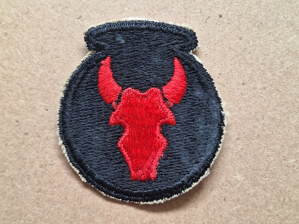 WWII US 34th Infantry Division patch, Verzenden, Amerika, Embleem of Badge