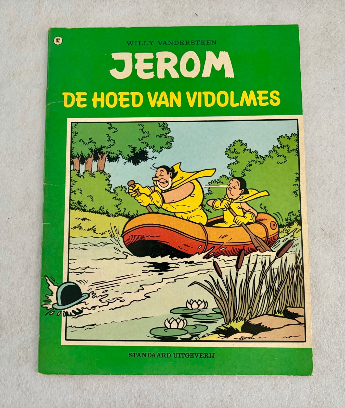 Jerom - De Hoed van Vidolmes (Willy Vandersteen), Boeken, Stripboeken, Gelezen, Eén stripboek, Ophalen of Verzenden