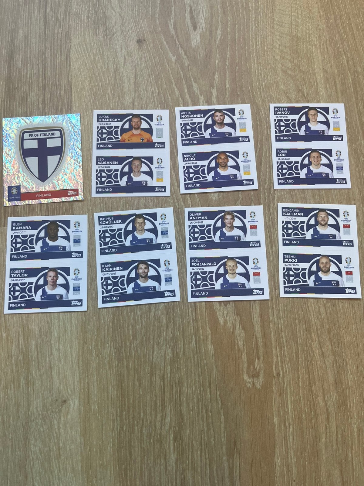 Ek 2024 finland volledig team, Ophalen of Verzenden, Plaatje