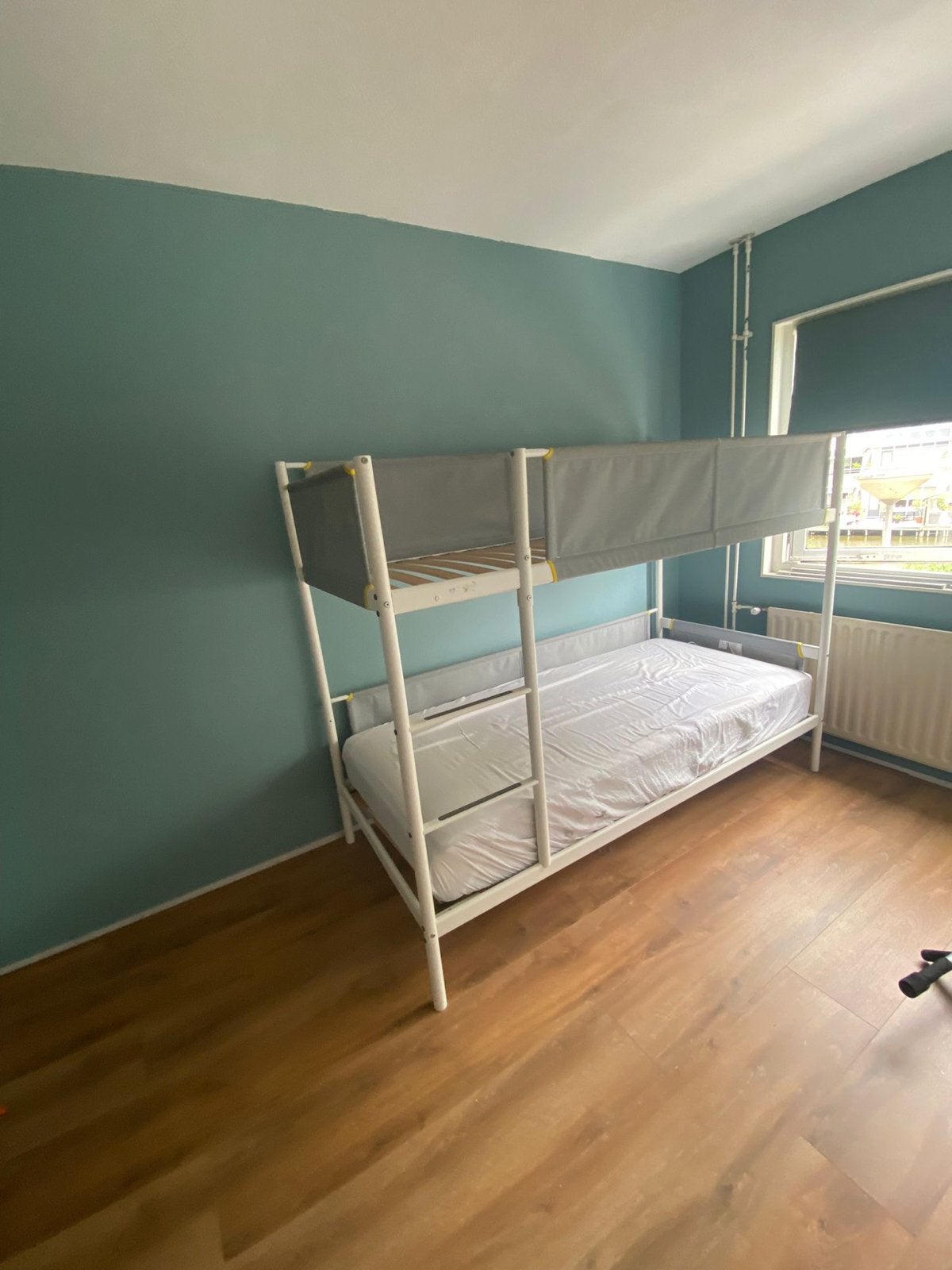 IKEA VITVAL Stapelbed - Zo goed als nieuw ZONDER matras!, Ophalen, 90 cm, Eenpersoons, 160 tot 180 cm