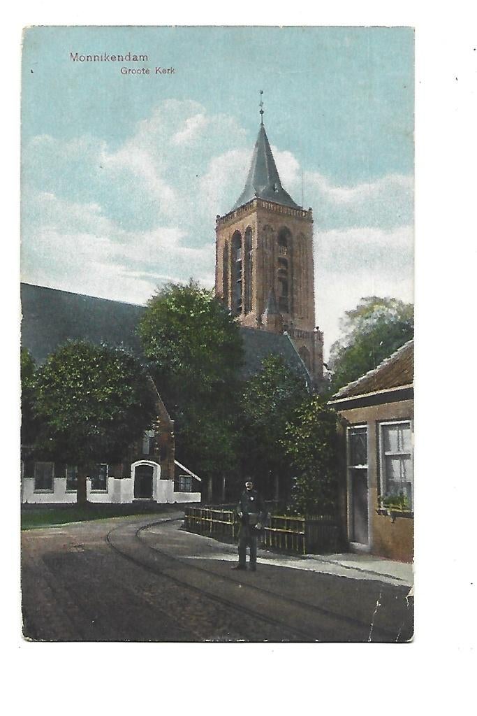 Monnickendam, Verzamelen, Ansichtkaarten | Nederland, Verzenden, Voor 1920, Ongelopen, Noord-Holland