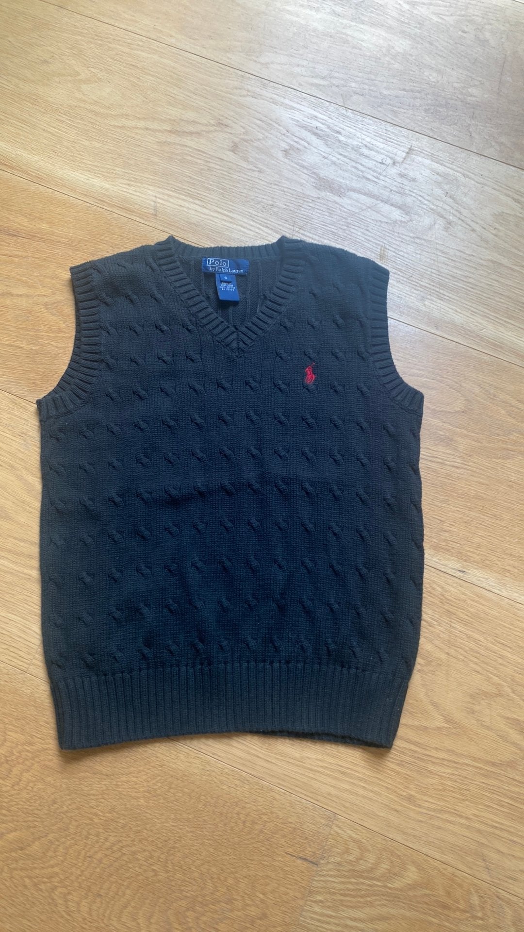 Zgan zwarte originele Ralph Lauren spencer mast 116, Ophalen of Verzenden, Zo goed als nieuw, Jongen, Shirt of Longsleeve