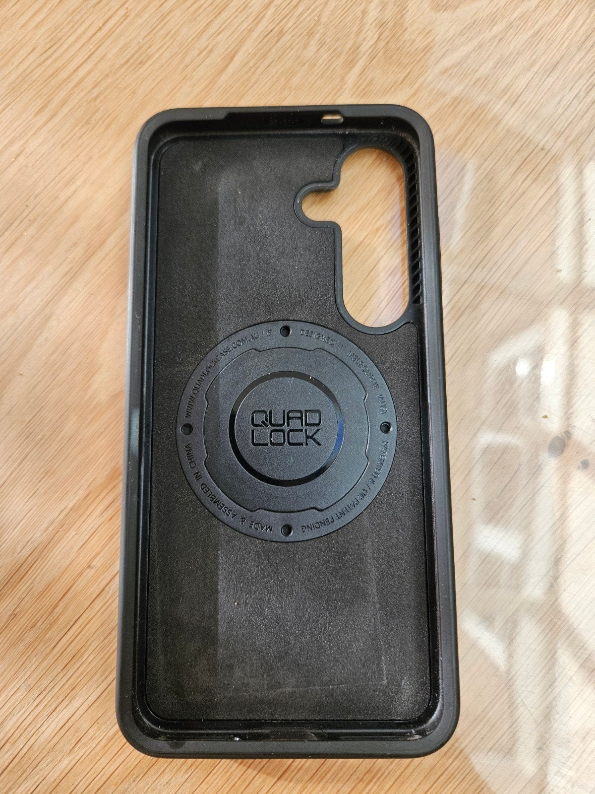 Quad Lock Case Zwart voor Samsung Galaxy S25, Ophalen of Verzenden, Gebruikt, Hoesje of Tasje