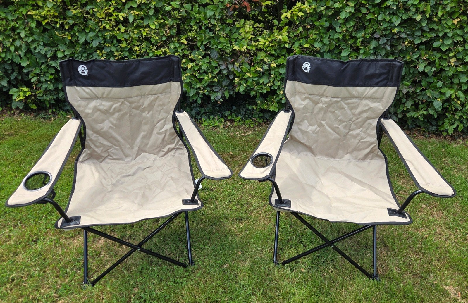 2x Coleman Campingstoelen - Zo goed als nieuw, Caravans en Kamperen, Ophalen, Zo goed als nieuw, Campingstoel