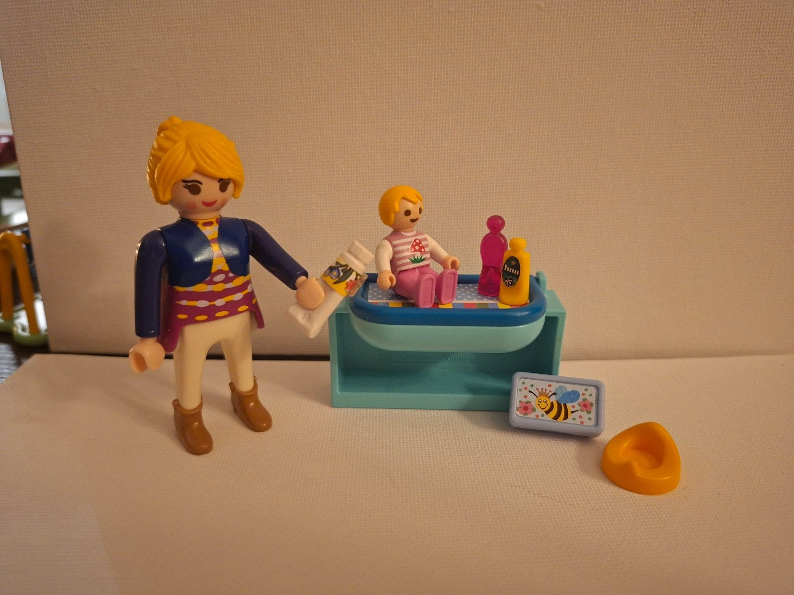 Playmobil 5368: mama met luiertafel, Ophalen, Gebruikt, Complete set, City life