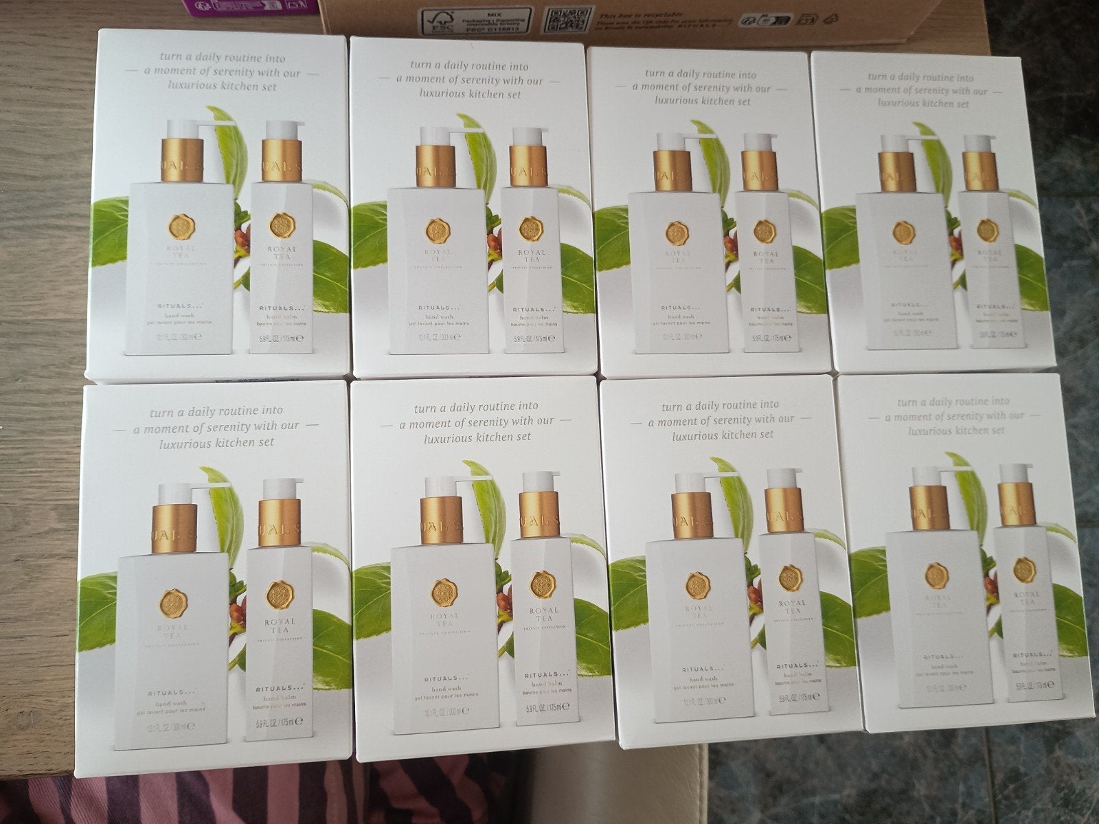 Rituals Royal Tea Hand Wash & Hand Balm Set - Nieuw, Ophalen of Verzenden, Nieuw, Overige typen