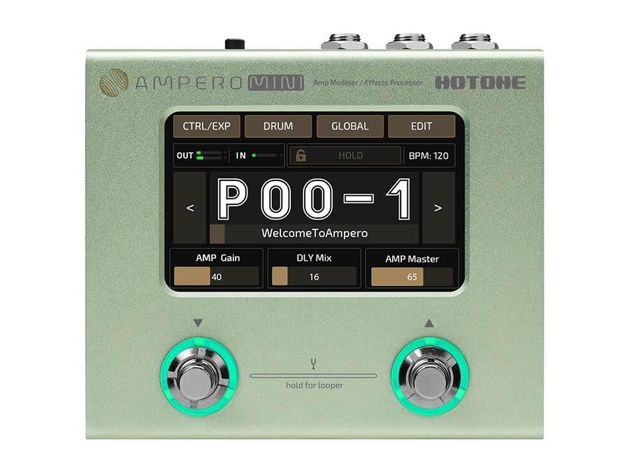 Hotone MP-50 Ampero Mini Amp Effects Processor Matcha, Muziek en Instrumenten, Effecten, Nieuw, Overige typen, Ophalen of Verzenden