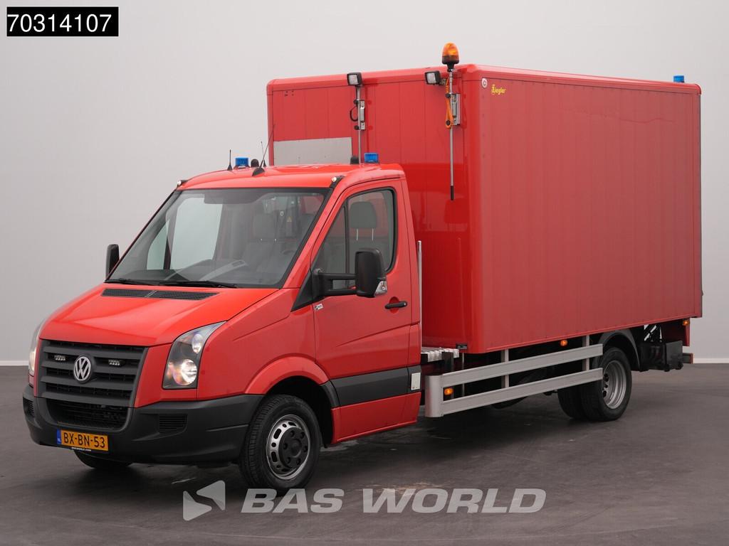 Volkswagen Crafter 136pk Hiab 013 T-2 Kraan D'Hollandia Laad, Auto's, Automaat, 136 pk, Gebruikt, Cruise Control