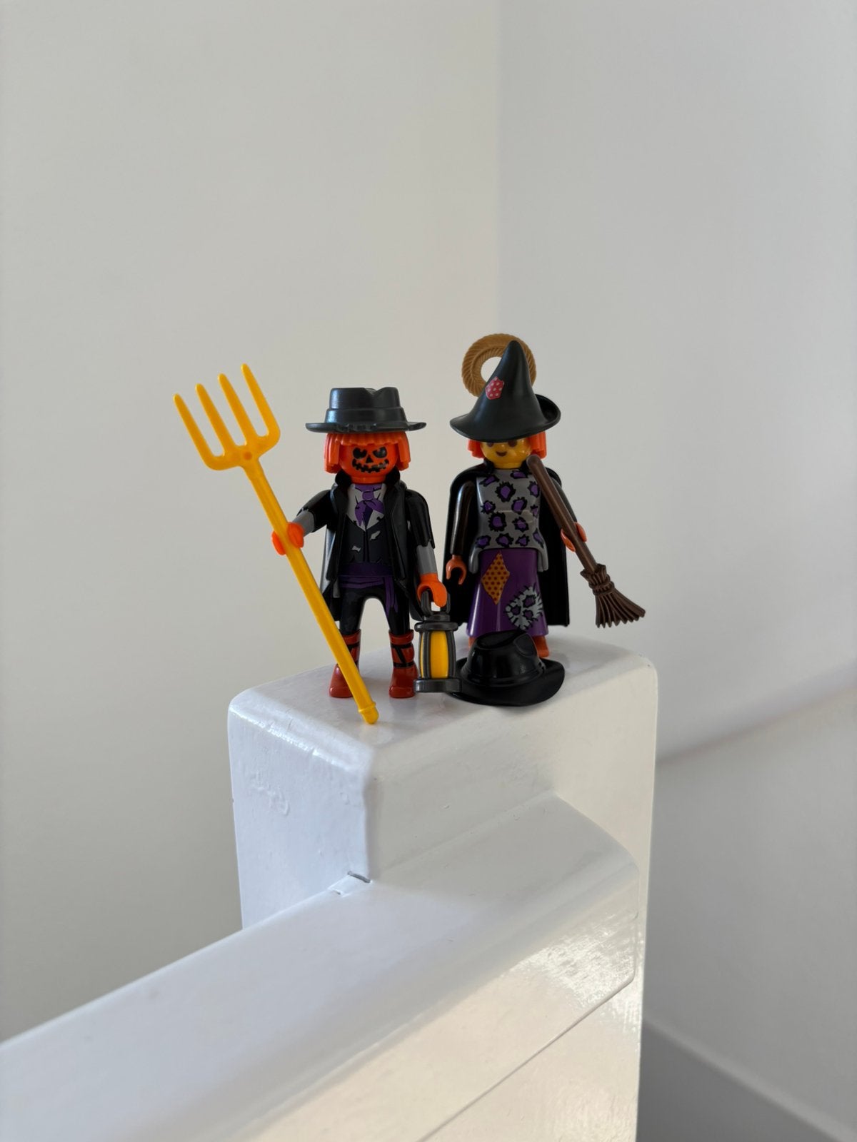Playmobil Scarecrow 5243 en heks 5204, Losse onderdelen, Ophalen of Verzenden, Zo goed als nieuw, Figuren
