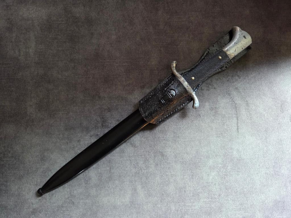 Repro frog voor Duitse KS98 parade bajonet, Verzamelen, Ophalen of Verzenden, Landmacht, Duitsland, Mes of Dolk