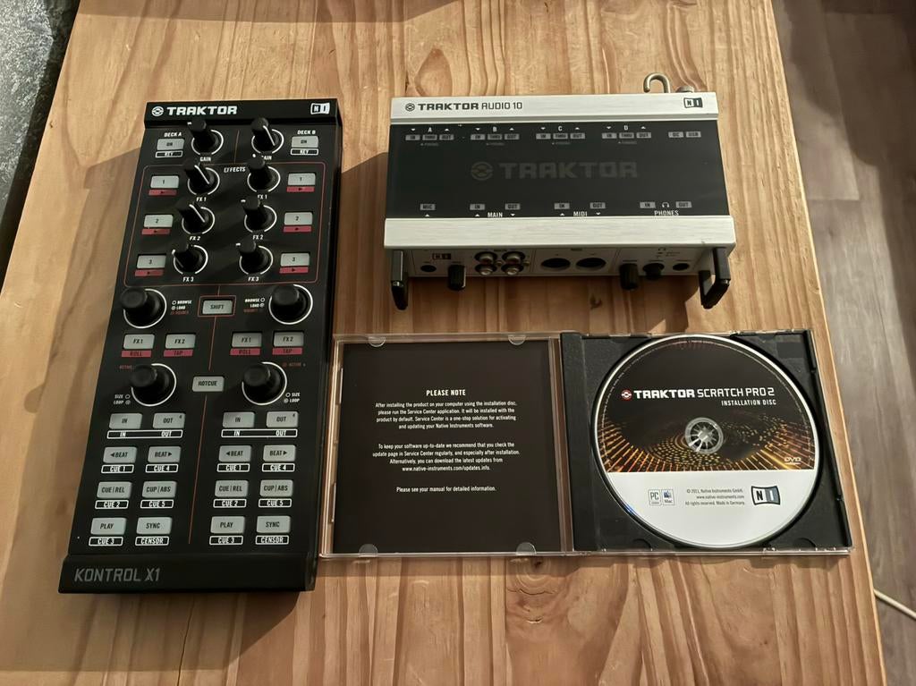 Tracktor Scratch Pro 2, Muziek en Instrumenten, Dj-sets en Draaitafels, Zo goed als nieuw, Dj-set, Overige merken, Ophalen of Verzenden