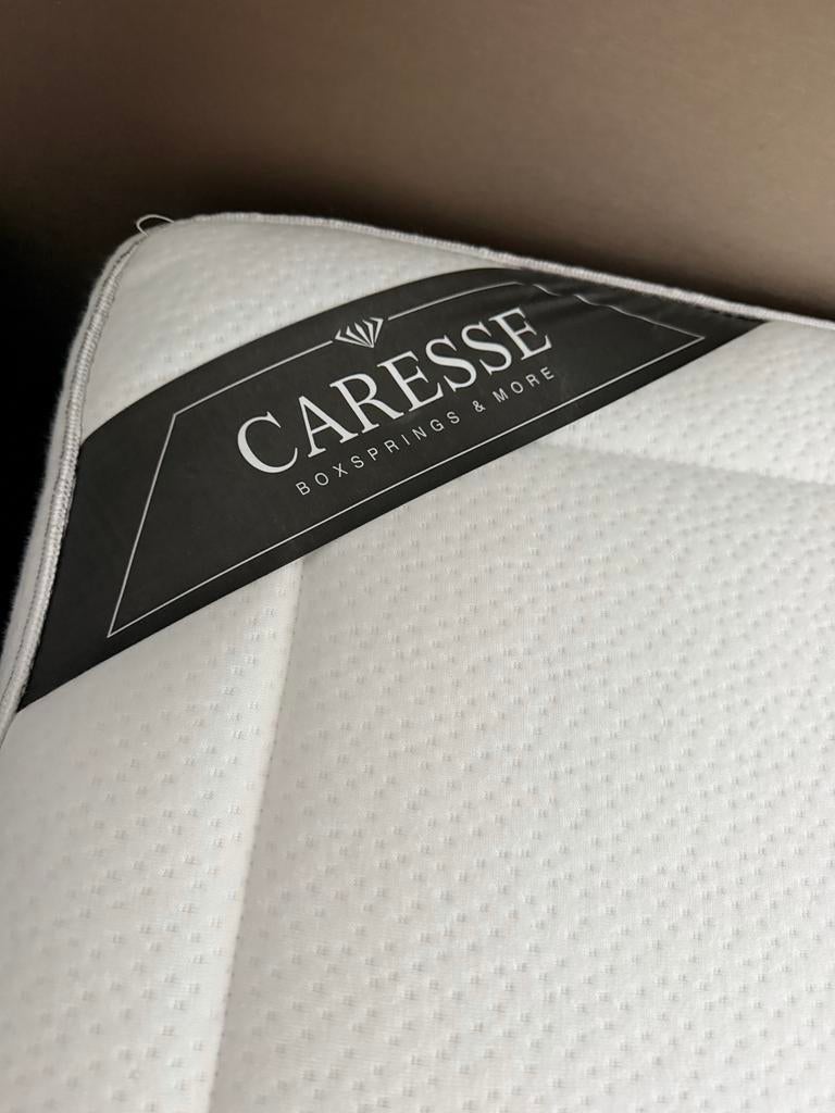 Caresse Foam Splittopper 180X200cm, Ophalen, Tweepersoons, Zo goed als nieuw, Matras