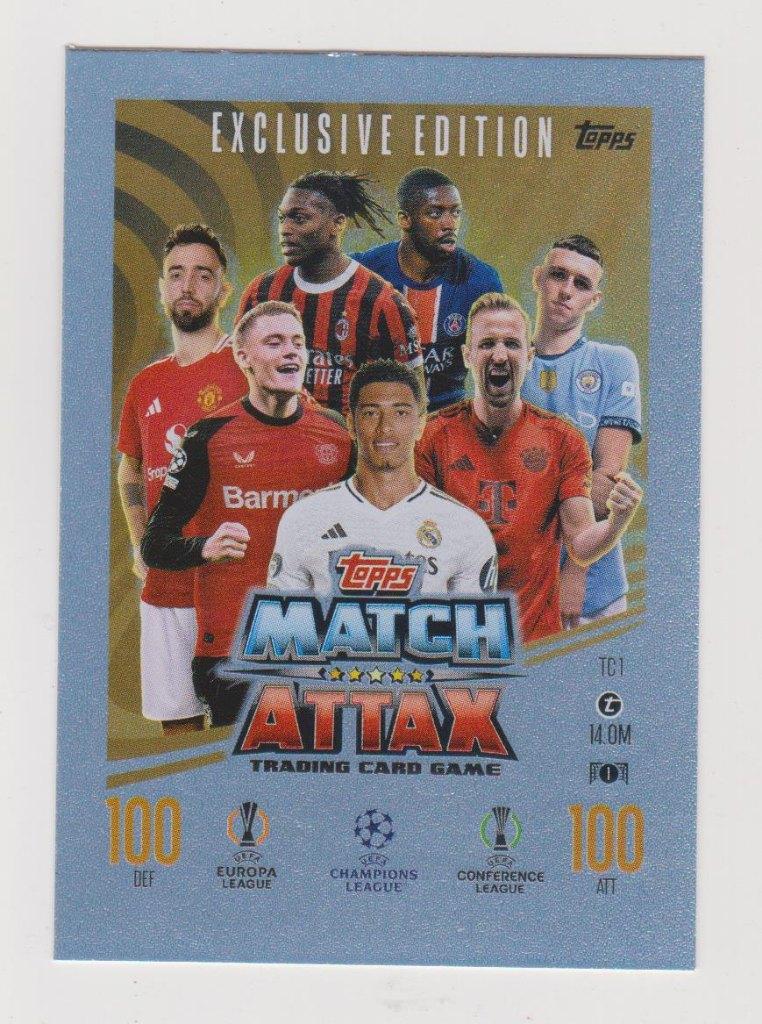 Topps krt Champions League 2024-2025, CL2024-2025, Verzenden, Zo goed als nieuw, Buitenlandse clubs, Poster, Plaatje of Sticker