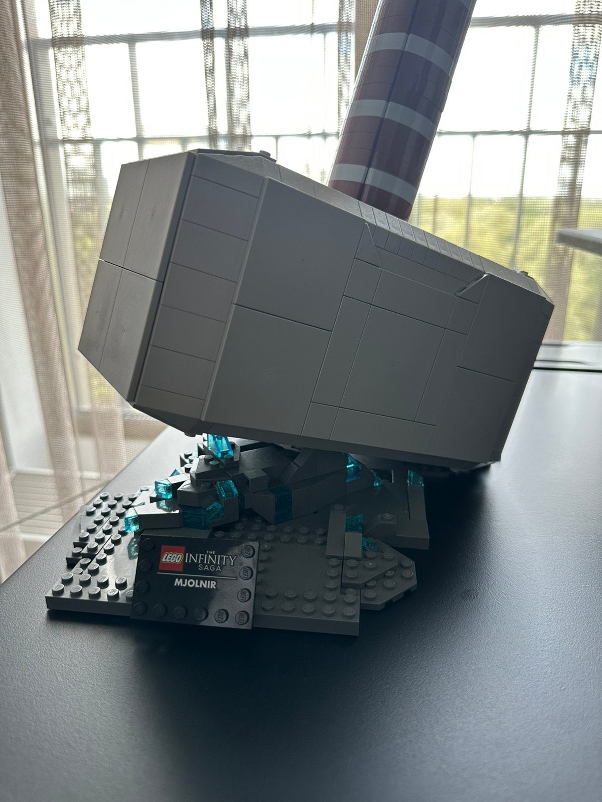 LEGO Marvel Thors Mjolnir Hamer (76209) - Zo Goed Als Nieuw, Marvel, Lego, Ophalen of Verzenden, Zo goed als nieuw