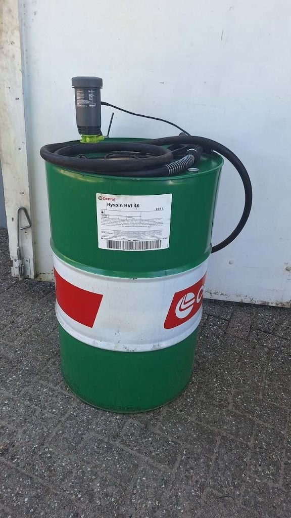 200 litervat dieselolie met electrische dieselpomp 220, Ophalen