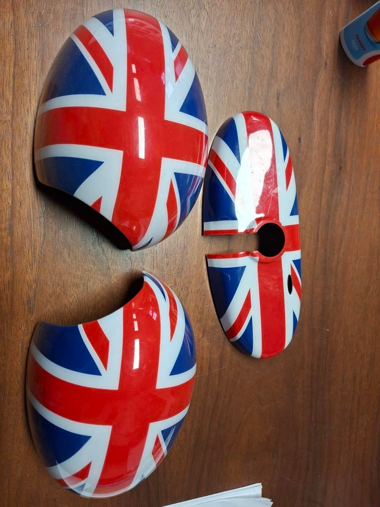 Mini Cooper Spiegelkappen Union Jack (nieuw en z.g.a.n.), Auto-onderdelen, Ophalen of Verzenden, Nieuw, Mini