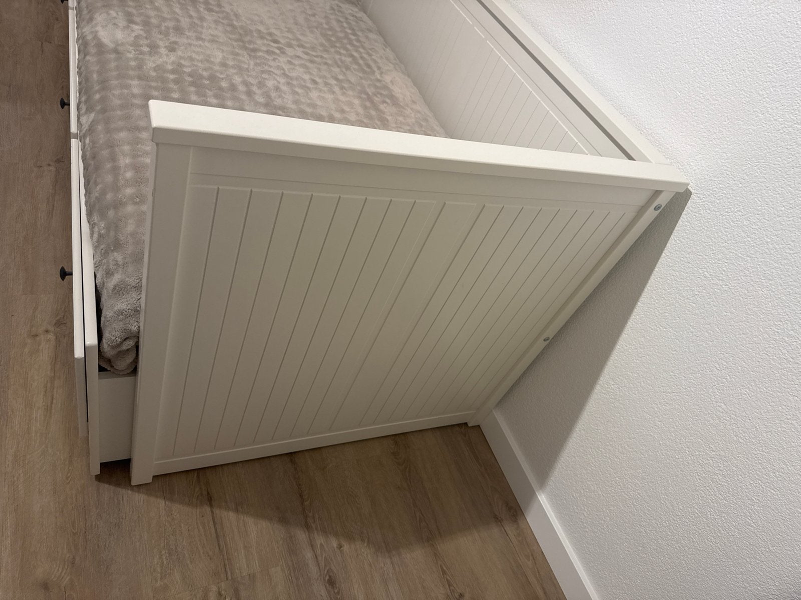 IKEA Hemnes Bedbank - Wit met 3 lades, Ophalen, Gebruikt, Eenpersoons, Wit