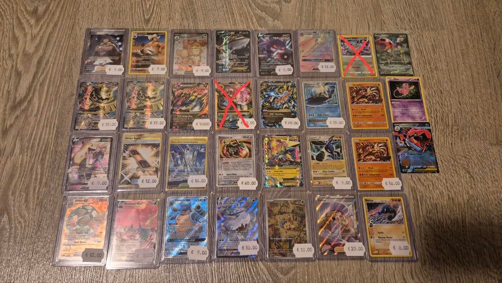 Pokemon kaarten collectie te koop!, Ophalen of Verzenden, Zo goed als nieuw, Meerdere kaarten, Foil