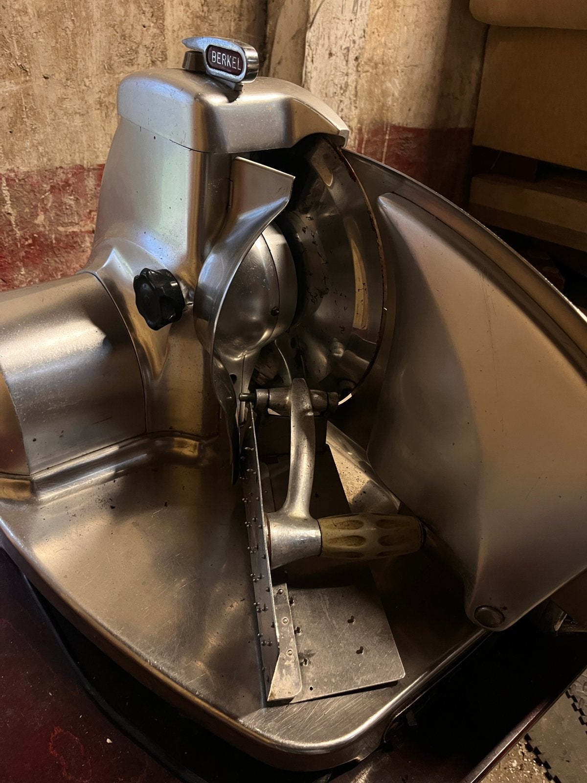 Berkel model 834, Ophalen, Gebruikt