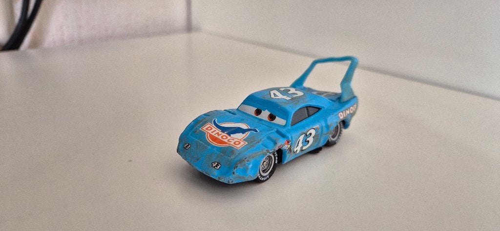 Disney Pixar Cars Damaged “The King”, Kinderen en Baby's, Ophalen of Verzenden, Gebruikt