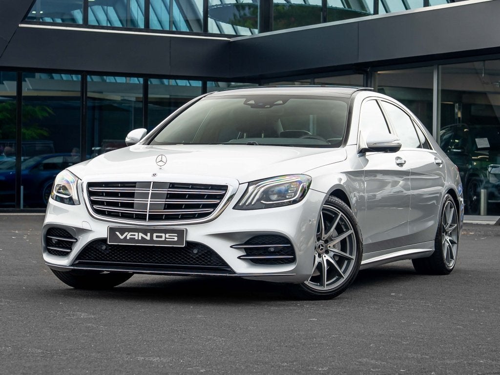 Mercedes-Benz S-Klasse Limousine S 400d Lang 4MATIC AMG Line, Automaat, 12 maanden, Gebruikt, Zwart