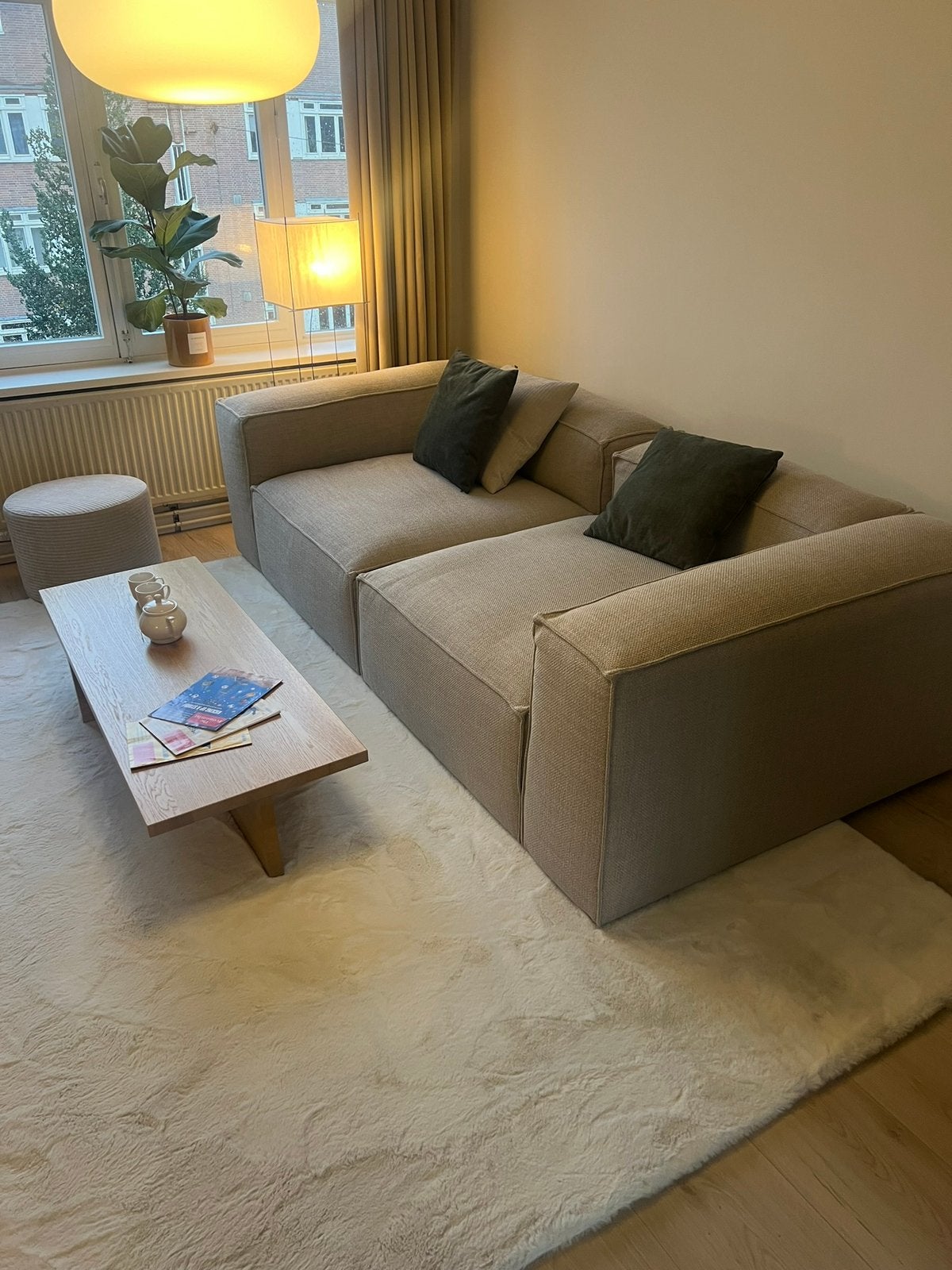 Bolia Cosima Vilme Sand 2.40 meter (ongebruikt)