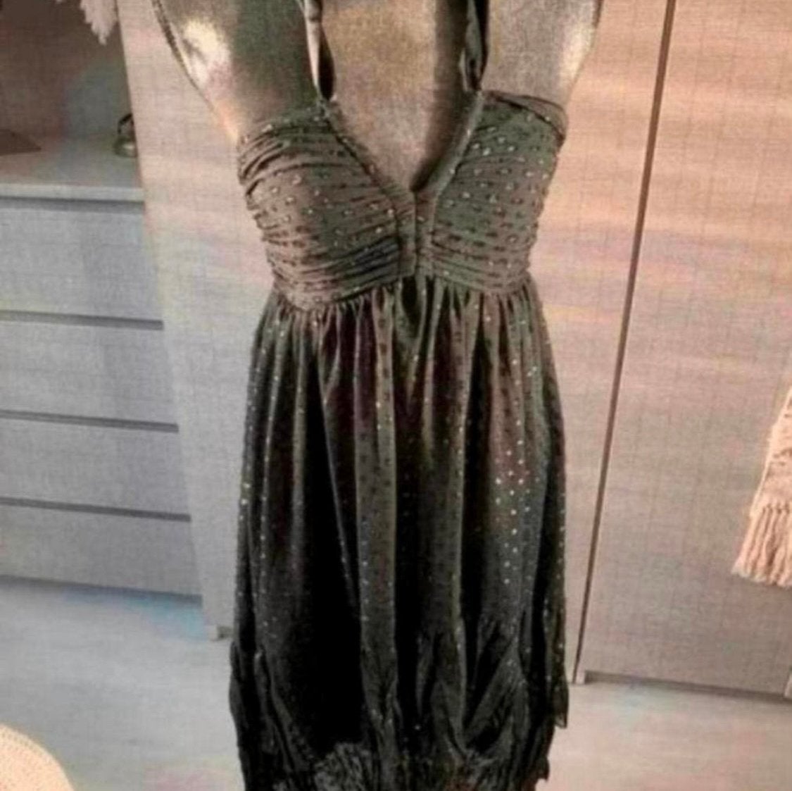 Nieuw zwart strapless jurkje maat XS/S, Zwart, Nieuw, Ophalen of Verzenden, Knielengte