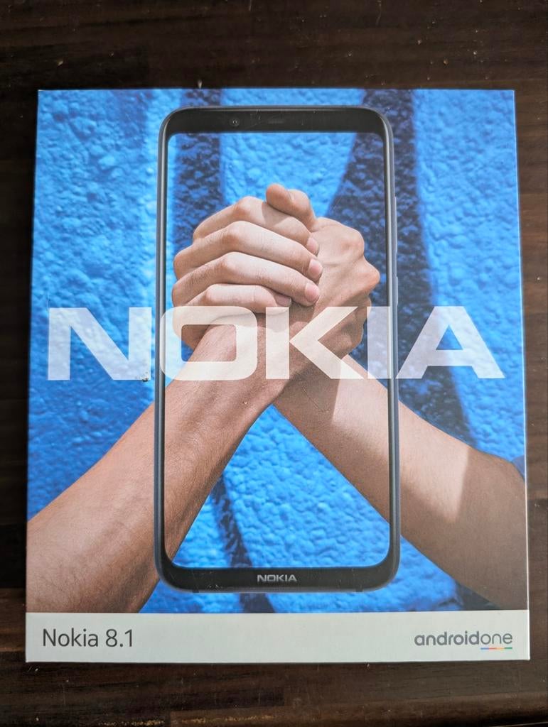 Nokia 8.1 - Zo goed als nieuw, Telecommunicatie, Mobiele telefoons | Nokia, Overige modellen, Zwart, Touchscreen, Ophalen of Verzenden