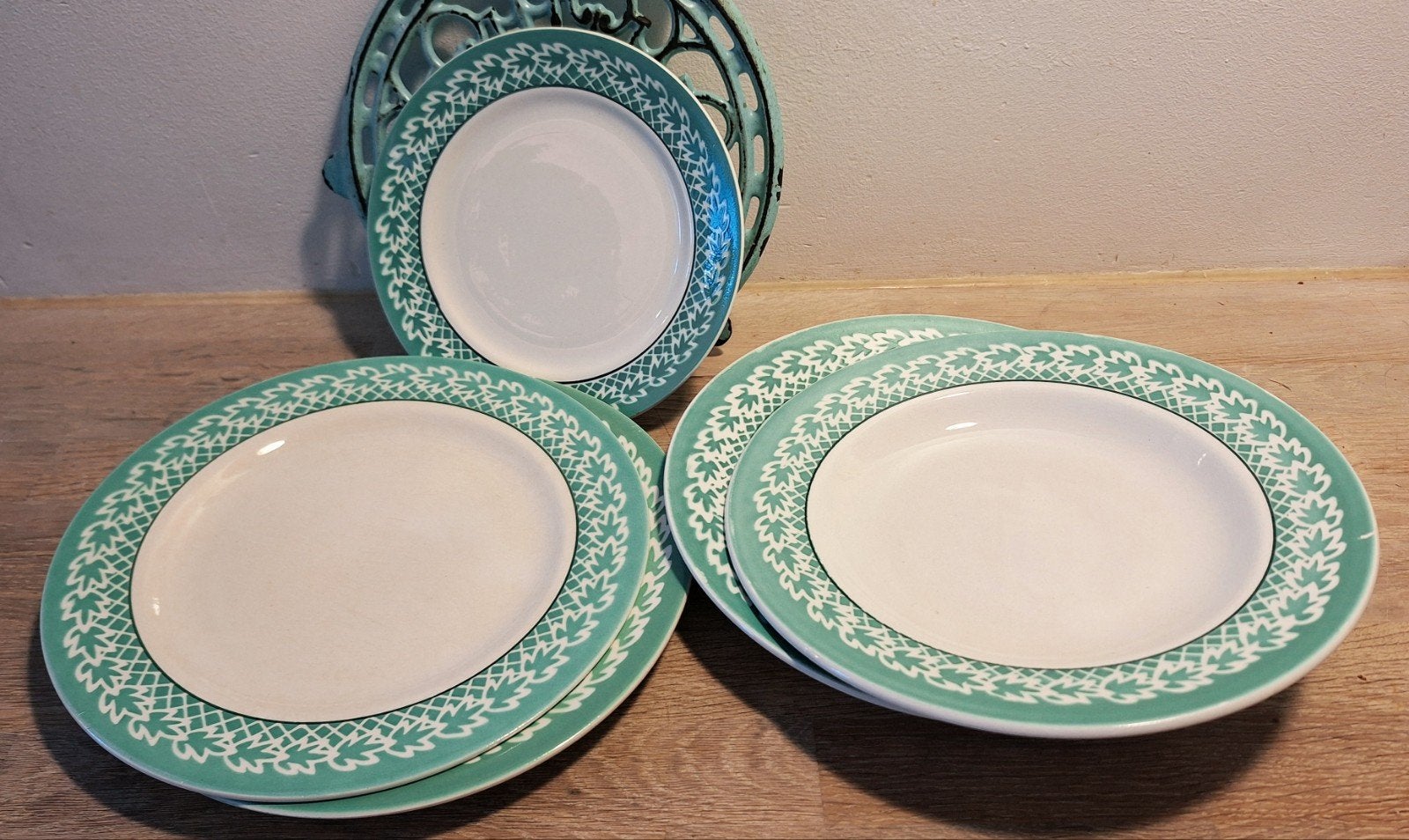 St. Amand Kifo borden set - 2 diepe, 2 diner, 1 ontbijt, Ophalen of Verzenden