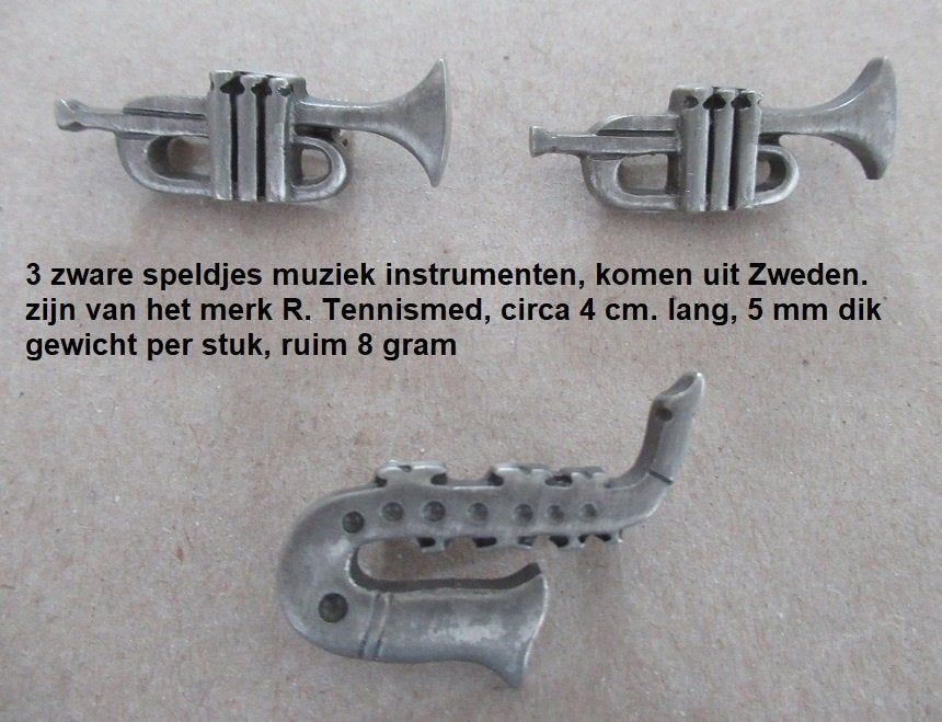 setje zware kwaliteitsspeldjes muziek instrument, Verzamelen, Ophalen of Verzenden, Zo goed als nieuw