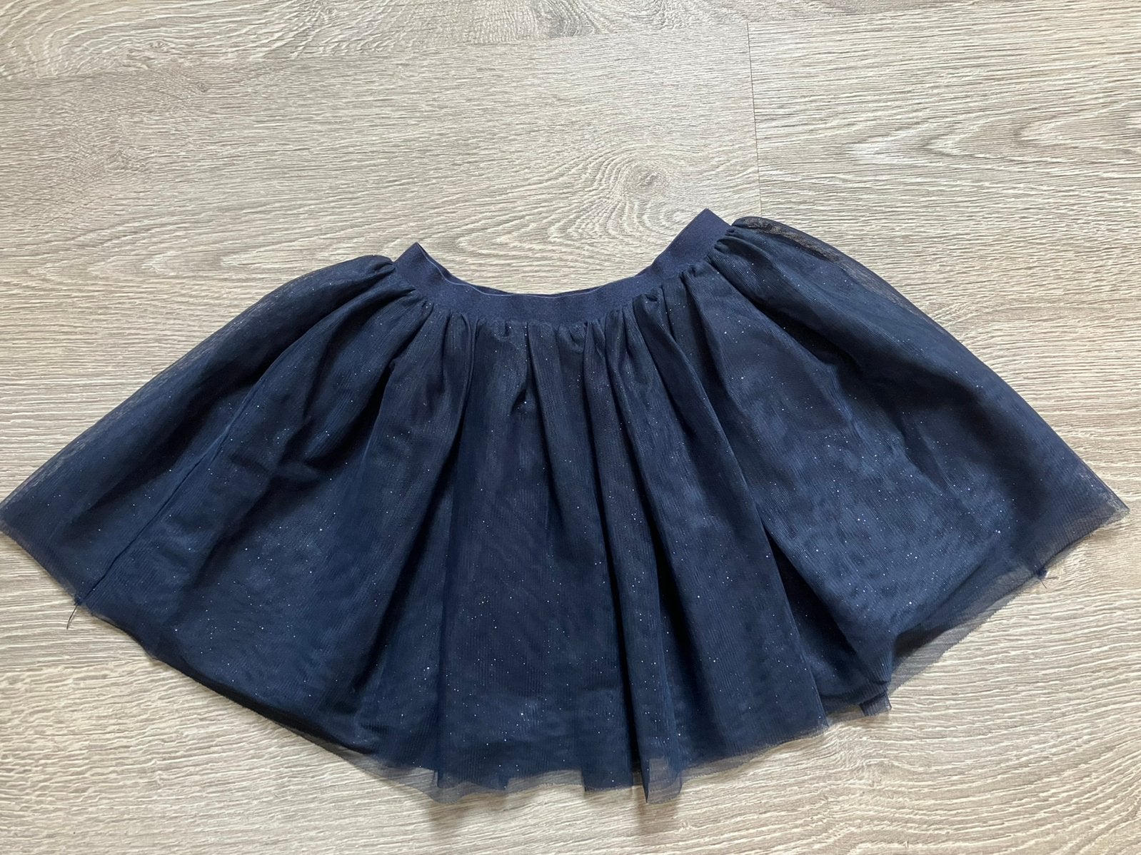 Rokje blauw met glitters 110 116, Ophalen of Verzenden, Zo goed als nieuw, Meisje, Jurk of Rok