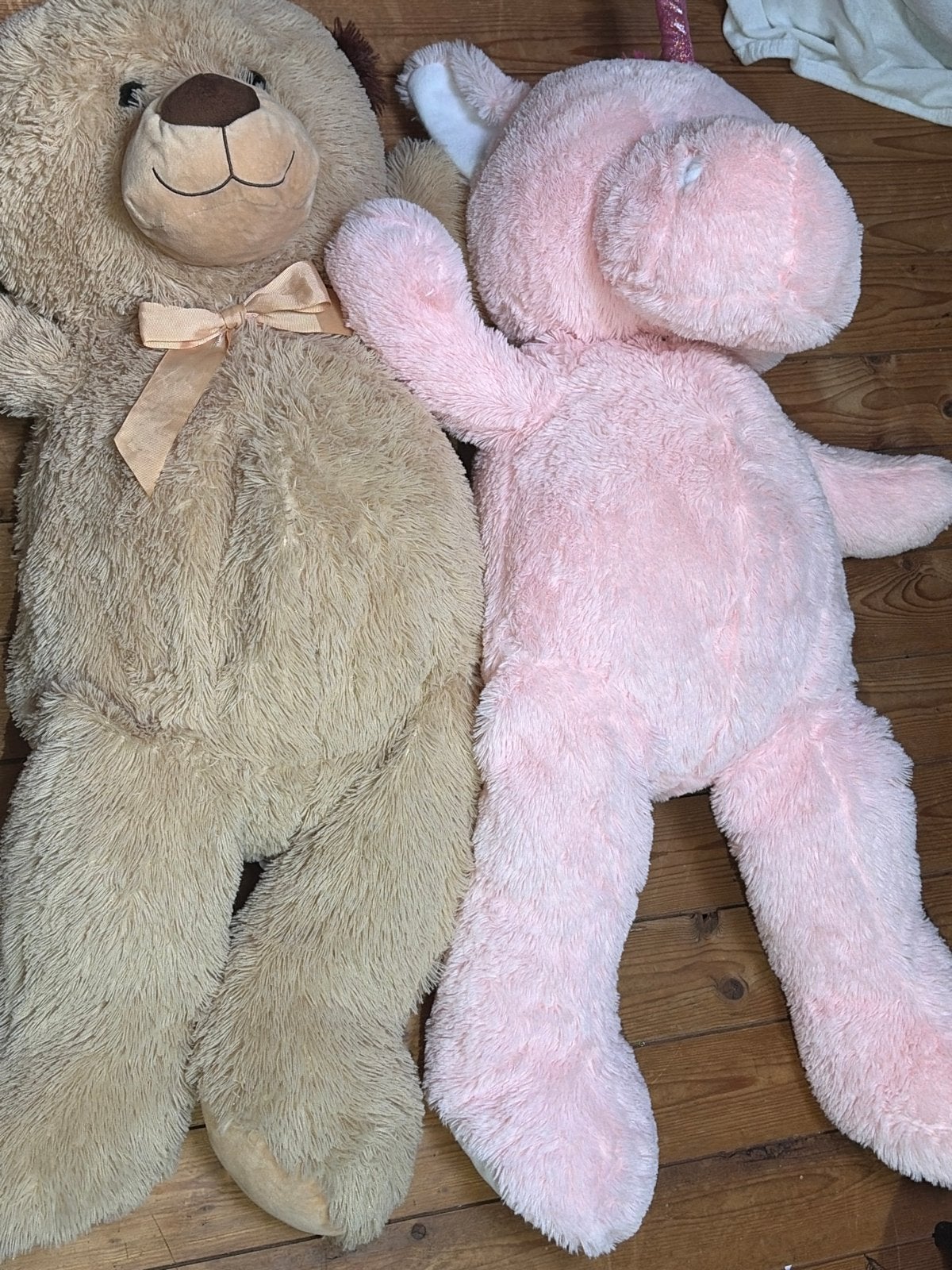 Grote knuffels: Eenhoorn en Hond (of Beer), Kinderen en Baby's, Speelgoed | Knuffels en Pluche, Gebruikt, Eenhoorn, Ophalen of Verzenden