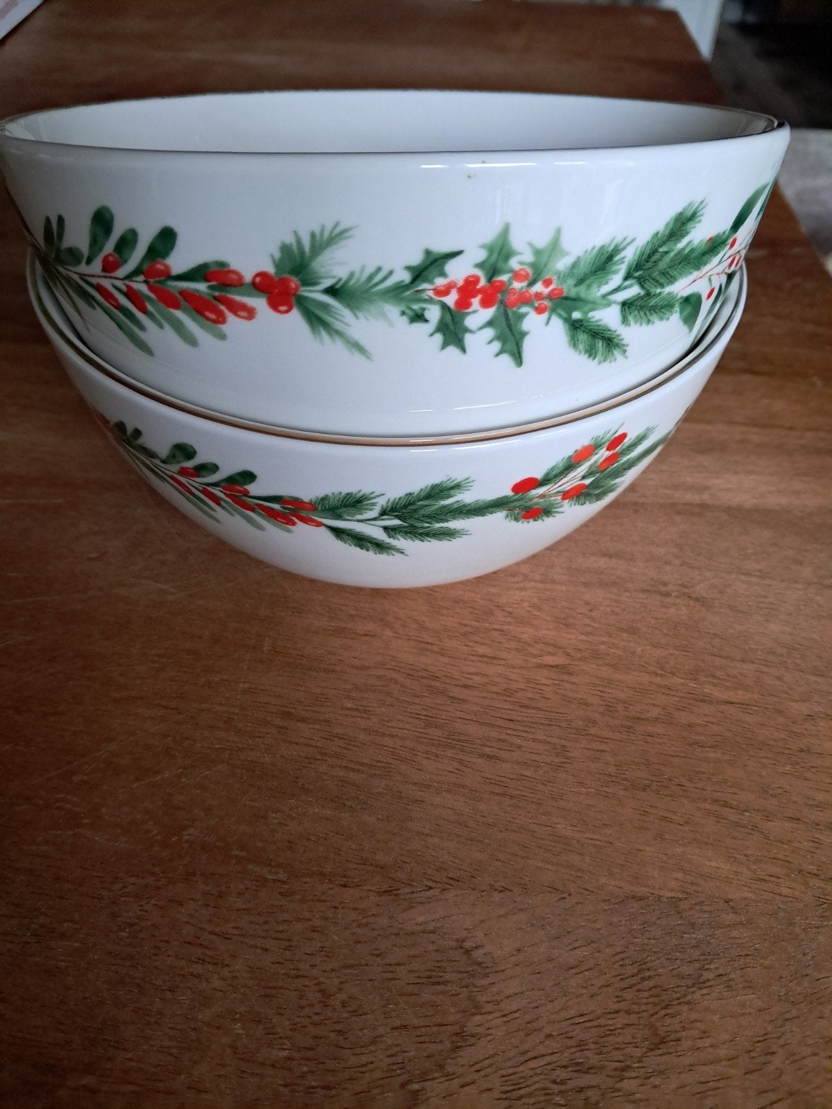 kerstschaaltjes AH servies, Ophalen of Verzenden