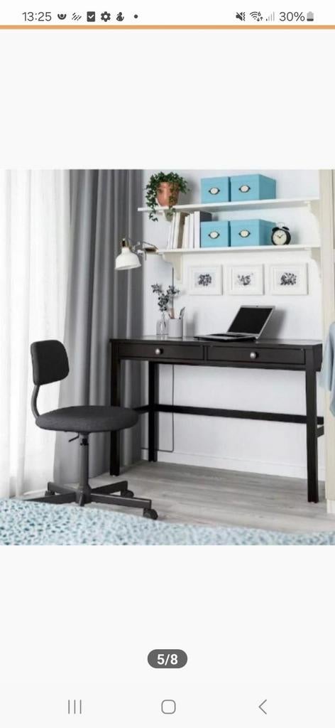 Ikea Hemnes Bureau, Huis en Inrichting, Ophalen, Zo goed als nieuw
