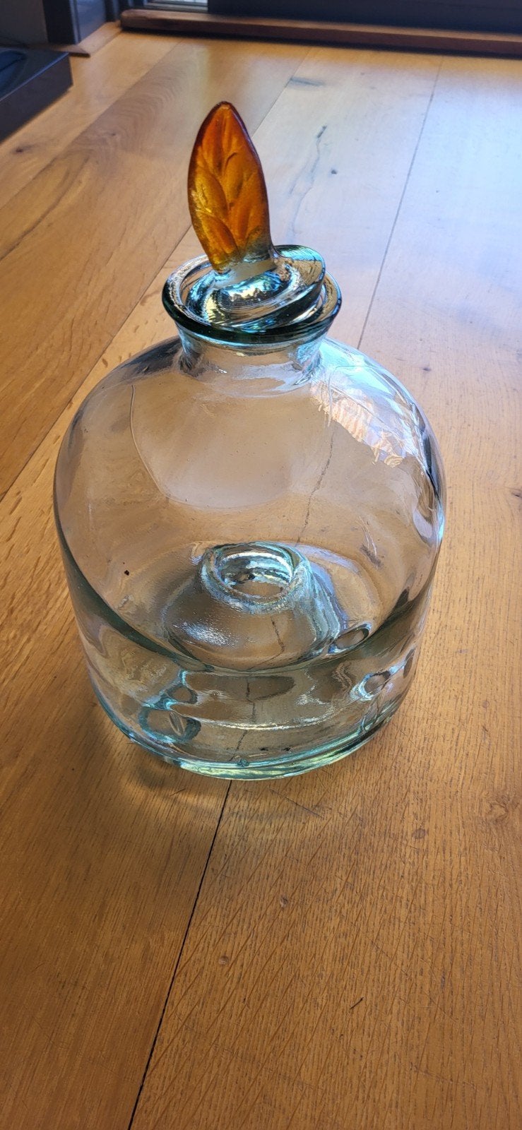 decoratieve vliegen-wespenvanger, Glas, Ophalen, Zo goed als nieuw